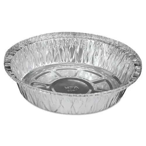 Round Aluminum To-Go Containers, 7" Dia., 500-Carton 1