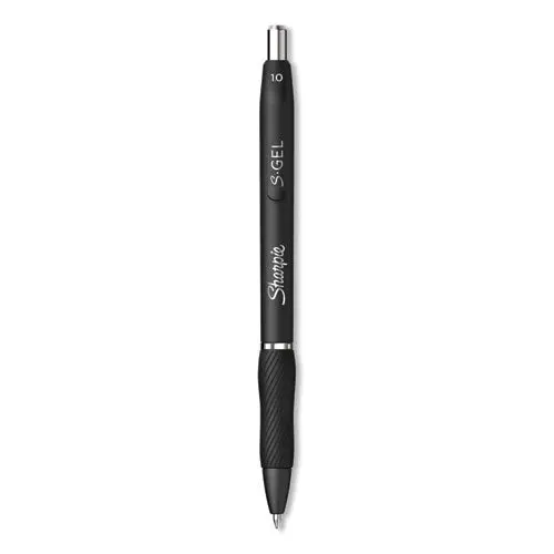 S-Gel Retractable Gel Pen, Bold 1 Mm, Black Ink, Black Barrel, 36-Pack 1