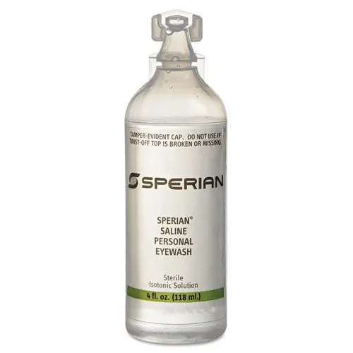 Saline Personal Eyewash Bottles, 4Oz, 24-Ct 1
