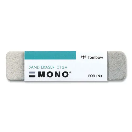 Sand Eraser, For Pencil/Ink Marks, Rectangular Block, Small, White 1