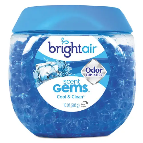 Scent Gems Odor Eliminator, Cool And Clean, Blue, 10 Oz Gel 1