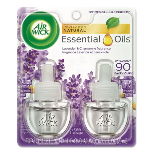 Scented Oil Refill, Lavender And Chamo Mile, 0.67 Oz, 2-Pack 1