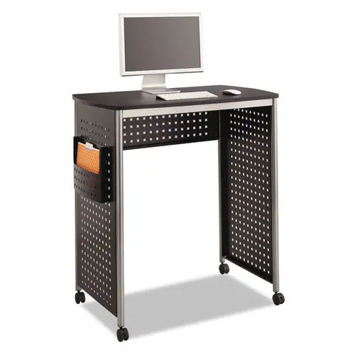 Scoot Stand-Up Workstation, 39.5W X 23.25D X 42H, Black 1