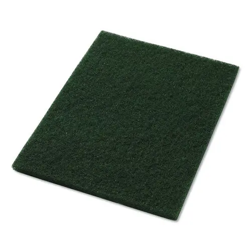 Scrubbing Pads, 14" X 20", Green, 5-Carton 1