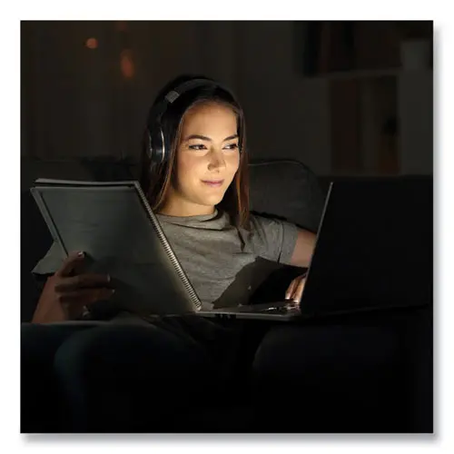 Serenity Stereo Wireless Headphones With Microphone, White With Rose Gold Accents 1