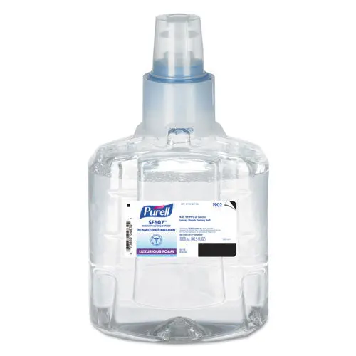 Sf607 Instant Foam Hand Sanitizer, 1200 Ml Refill, Fragrance Free, 2-Carton 1