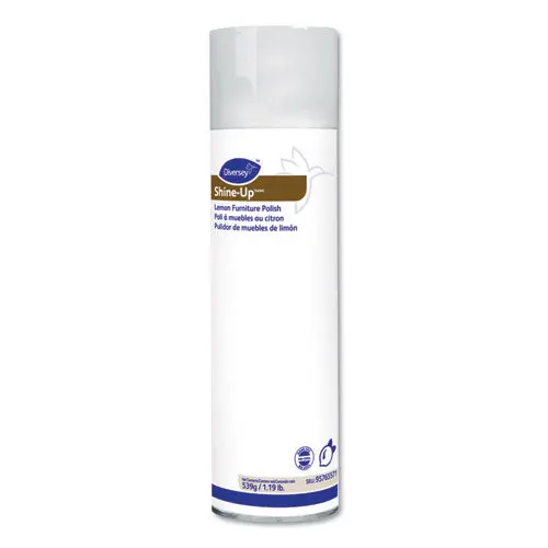 Shine-Up Furniture Cleaner, Lemon Scent, 13.8 Oz,  Aerosol Can, 12-Carton 1