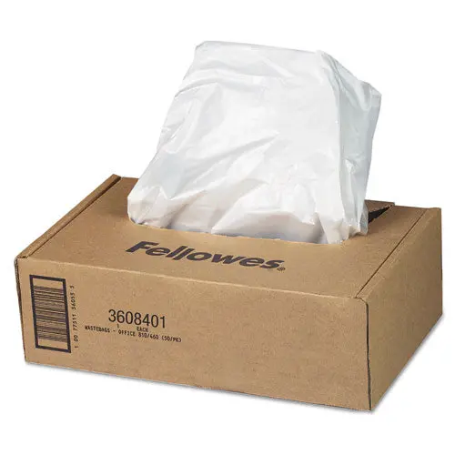 Shredder Waste Bags, 16-20 Gal Capacity, 50-Carton 1