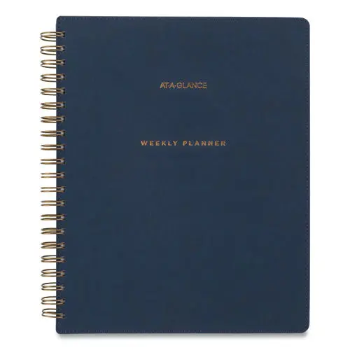 Signature Collection Firenze Navy Weekly-Monthly Planner, 11 X 8.5, 2022-2023 1