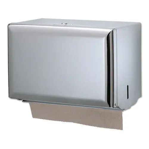 Singlefold Paper Towel Dispenser, 10.75 X 6 X 7.5, Chrome 1