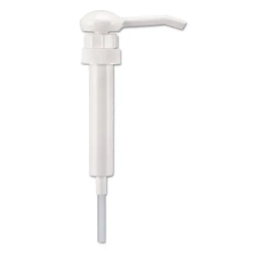 Siphon Pump, 1 Oz-Pump, Plastic, For 1Gal Bottles, White 1