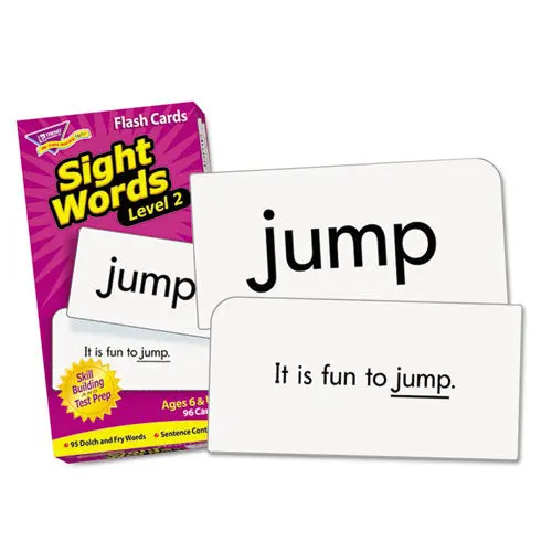 Skill Drill Flash Cards, 3 X 6, Sight Words Set 2 1