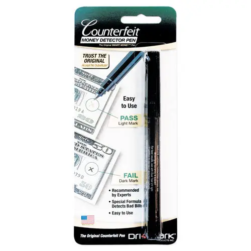 Smart Money Counterfeit Bill Detector Pen For Use W-U.S. Currency 1