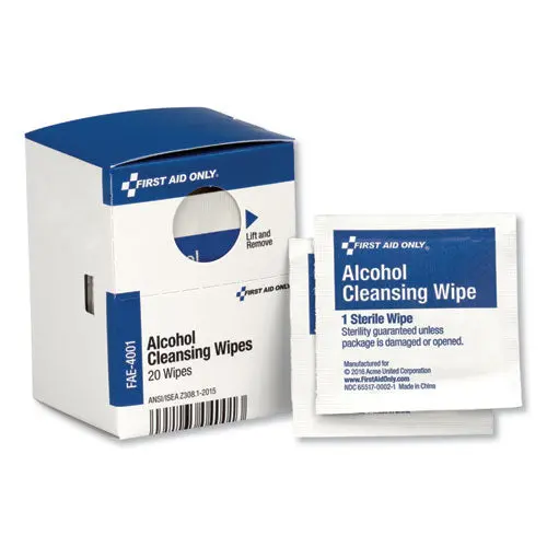 Smartcompliance Alcohol Cleansing Pads, 20-Box 1