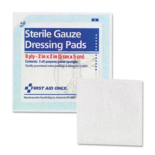 Smartcompliance Gauze Pads, 2" X 2", 5-Pack 1