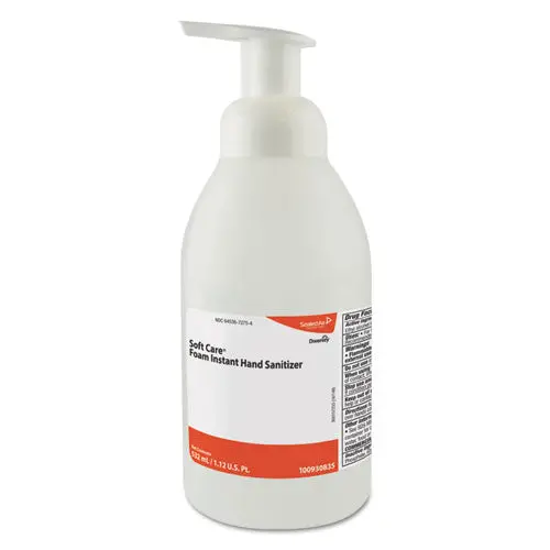 Soft Care Instant Foam Hand Sanitizer, 532 Ml Pump Bottle, Clear,Alcohol,6-Carton 1