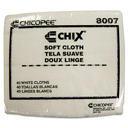 Soft Cloths, 13 X 15, White, 1200-Carton 1