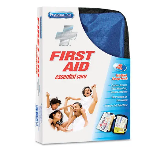 Soft-Sided First Aid Kit For Up To 10 People, 95 Pieces-Kit 1