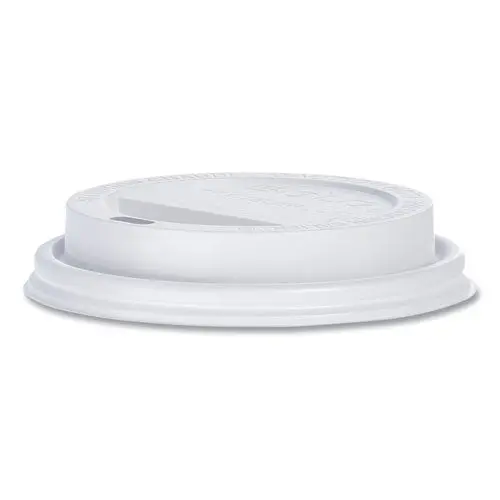 Solo Traveler Sip Through Lids For Thermoguard Hot Cups, Fits 12, 16, 20, 24 Oz, White, 1,200/Carton 1