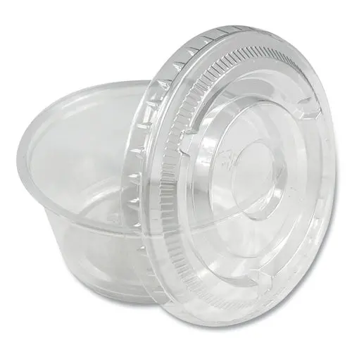 Souffle/Portion Cups, 3.25 Oz, Polypropylene, Translucent, 2,500/Carton 1