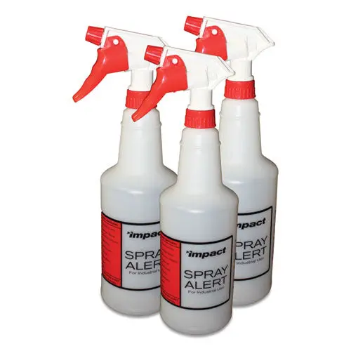Spray Alert System, 32 Oz, Natural With White-White Sprayer, 24-Carton 1