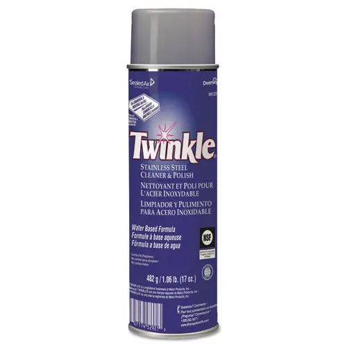 Stainless Steel Cleaner And Polish, 17 Oz Aerosol, 12-Carton 1