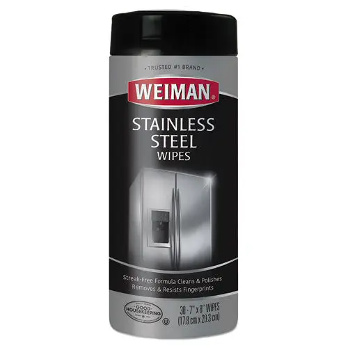 Stainless Steel Wipes, 7 X 8, 30-Canister 1