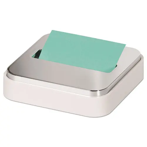 Steel Top Dispenser, 3" X 3", White-Steel 1