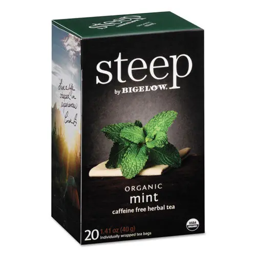 Steep Tea, Mint, 1.41 Oz Tea Bag, 20-Box 1