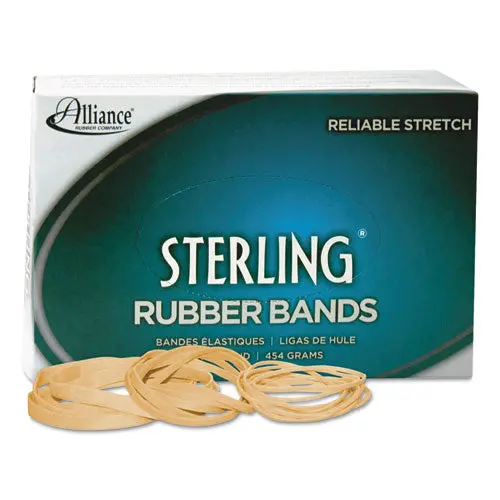 Sterling Rubber Bands, Size 30, 0.03" Gauge, Crepe, 1 Lb Box, 1,500-Box 1