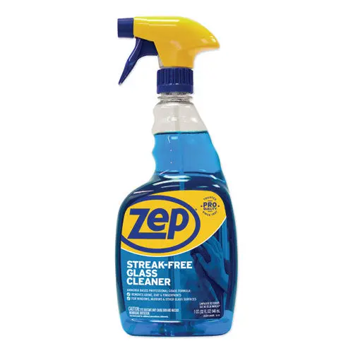 Streak-Free Glass Cleaner, Pleasant Scent, 32 Oz Spray Bottle, 12-Carton 1