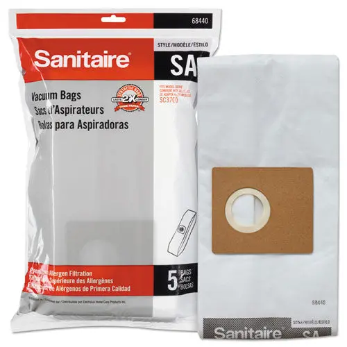 Style Sa Disposable Dust Bags For Sc3700a, 5-Pk, 10Pk-Ct 1
