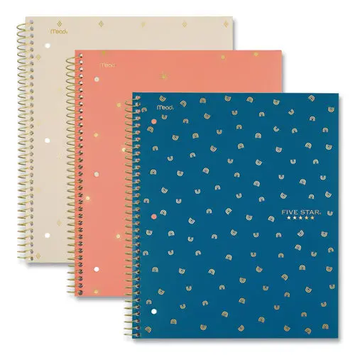 Style Wirebound Notebook, 1-Subject, Medium/College Rule, Randomly Assorted Cover Colors, (80) 11 X 8.5 Sheets 1