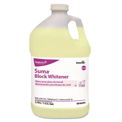 Suma Block Whitener, 1 Gal Bottle, 4-Carton 1