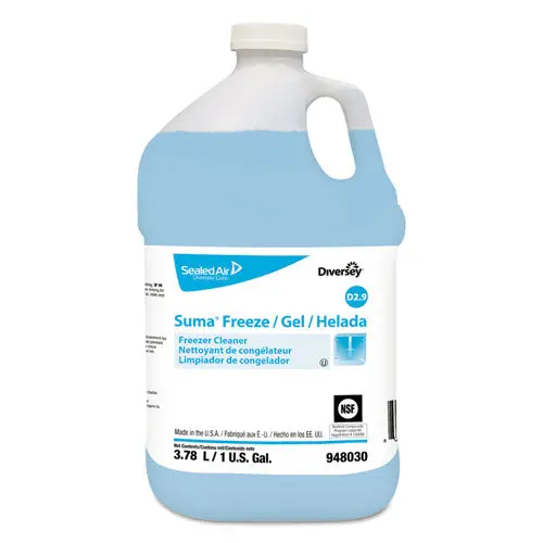 Suma Freeze D2.9 Floor Cleaner, Liquid, 1 Gal, 4 Per Carton 1