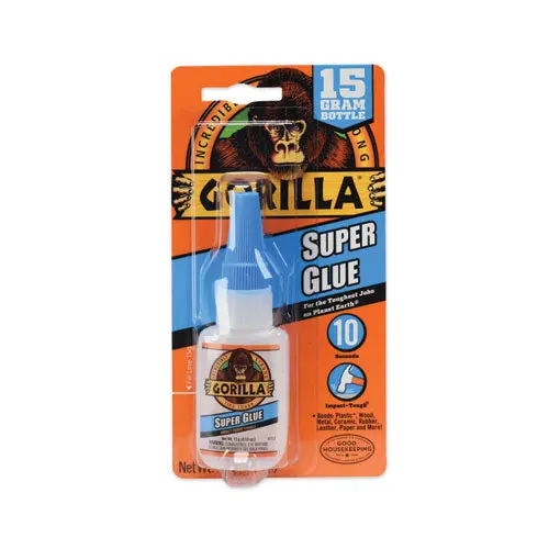 Super Glue, 0.53 Oz, Dries Clear 1