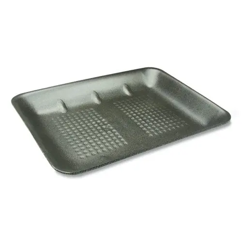 Supermarket Tray, #8H, 10.58 X 8.33 X 1.18, Black, 400-Carton 1
