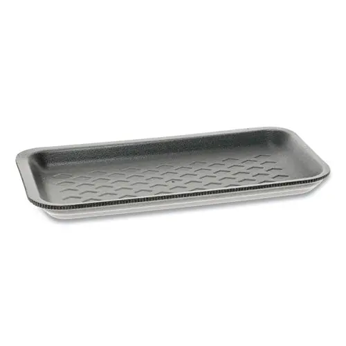 Supermarket Trays, #17S, 8.38 X 4.5 X 0.69, Black, 1,000-Carton 1