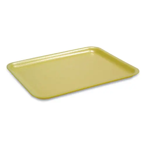 Supermarket Trays, #2, 8.38 X 5.88 X 1.21, Yellow, 500-Carton 1
