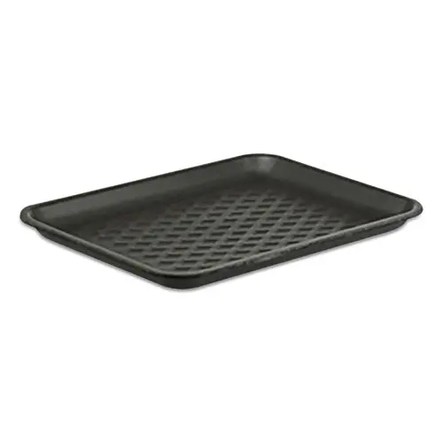 Supermarket Trays, #27S, 15 X 5.5 X 0.93, Black, 250-Carton 1
