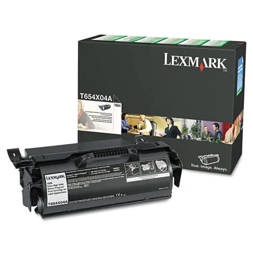 T654x04a Return Program Extra High-Yield Toner, 36000 Page-Yield, Black 1