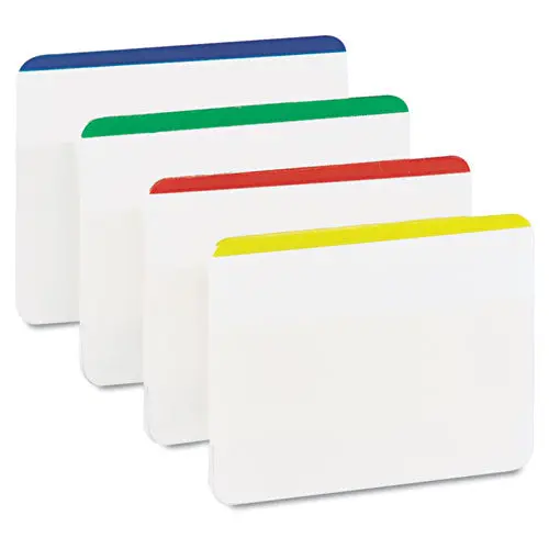Tabs, Lined, 1-5-Cut Tabs, Assorted Primary Colors, 2" Wide, 24-Pack 1