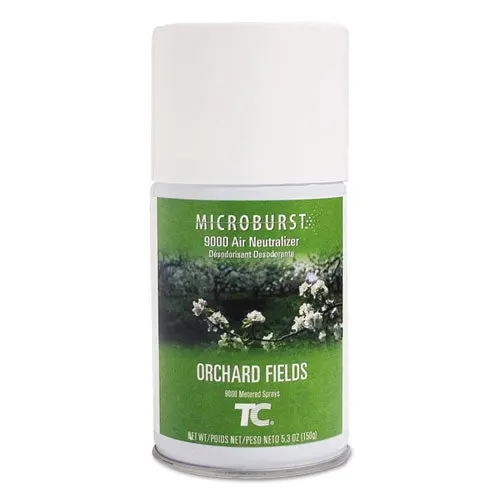 Tc Microburst 9000 Air Freshener Refill, Orchard Fields, 5.3 Oz Aerosol, 4-Carton 1