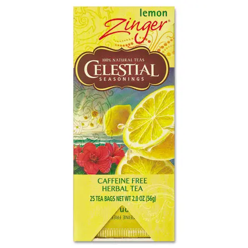 Tea, Herbal Lemon Zinger, 25-Box 1