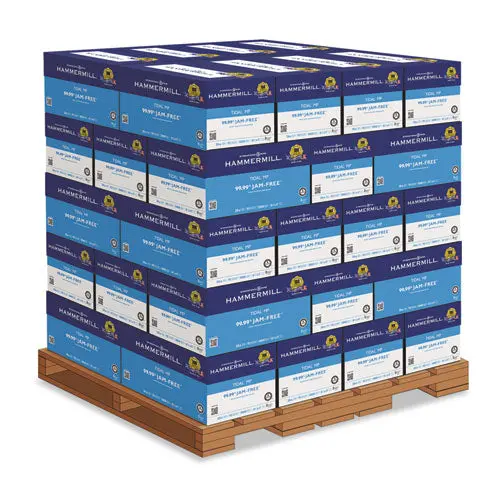 Tidal Print Paper, 92 Bright, 20Lb, 8.5 X 11, White, 500 Sheets-Ream, 10 Reams-Carton, 40 Cartons-Pallet 1