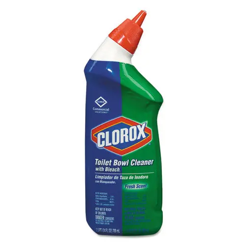 Toilet Bowl Cleaner With Bleach, Fresh Scent, 24Oz Bottle 1