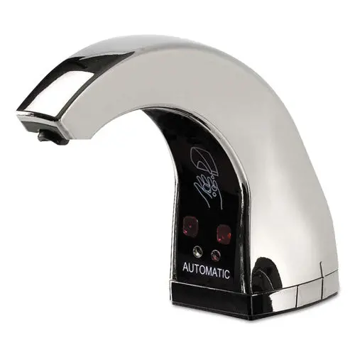 Touchless Counter Mount Skin Care Dispenser, 1.5 L, 2.12" X 4.25" X 5.56", Chrome 1