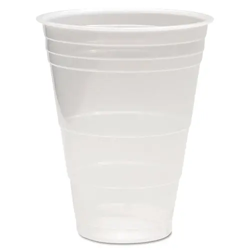 Translucent Plastic Cold Cups, 16Oz, Polypropylene, 50-Pack 1