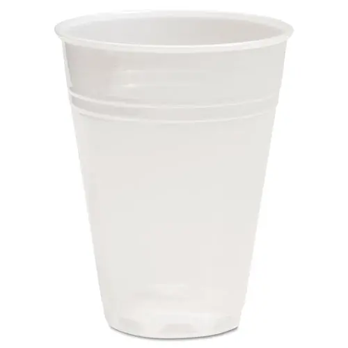 Translucent Plastic Cold Cups, 7 Oz, Polypropylene, 25 Cups-Sleeve, 100 Sleeves-Carton 1