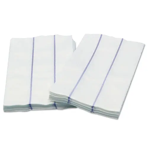 Tuff-Job Premium Foodservice Towel, White-Blue, 13 X 24, 1-4 Fold, 72-Carton 1